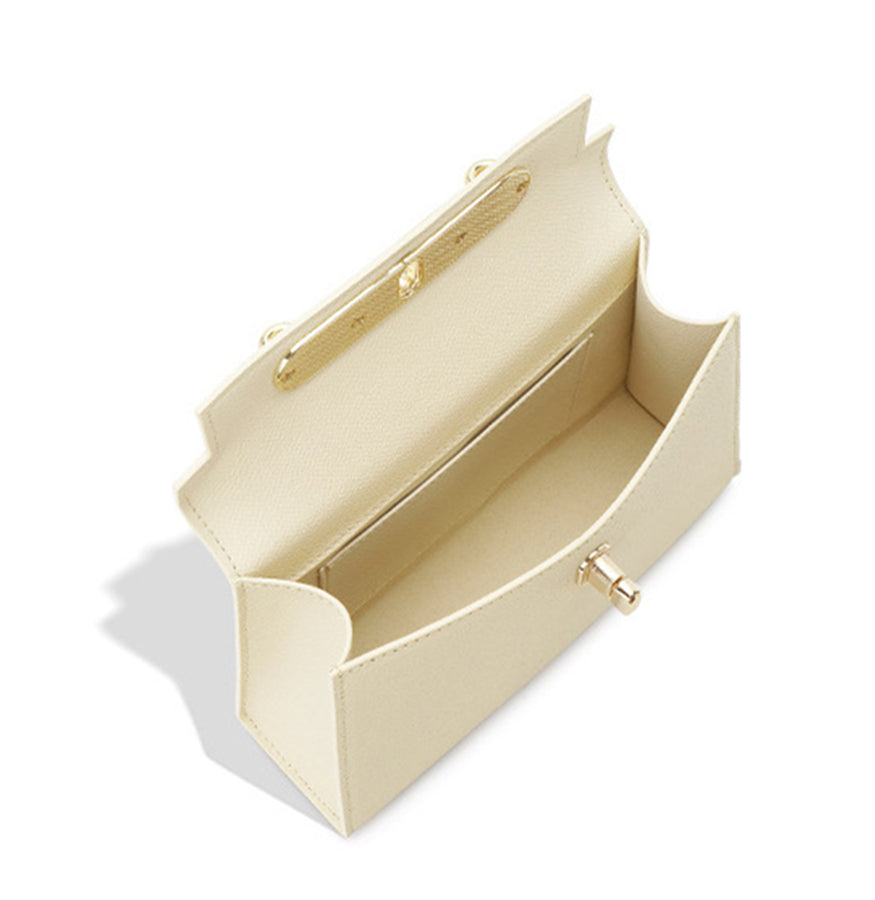 Nine Seven Handbag Genuine Leather Handmade Tote for Women Solid Color Small Shoulder Crossbody Bags