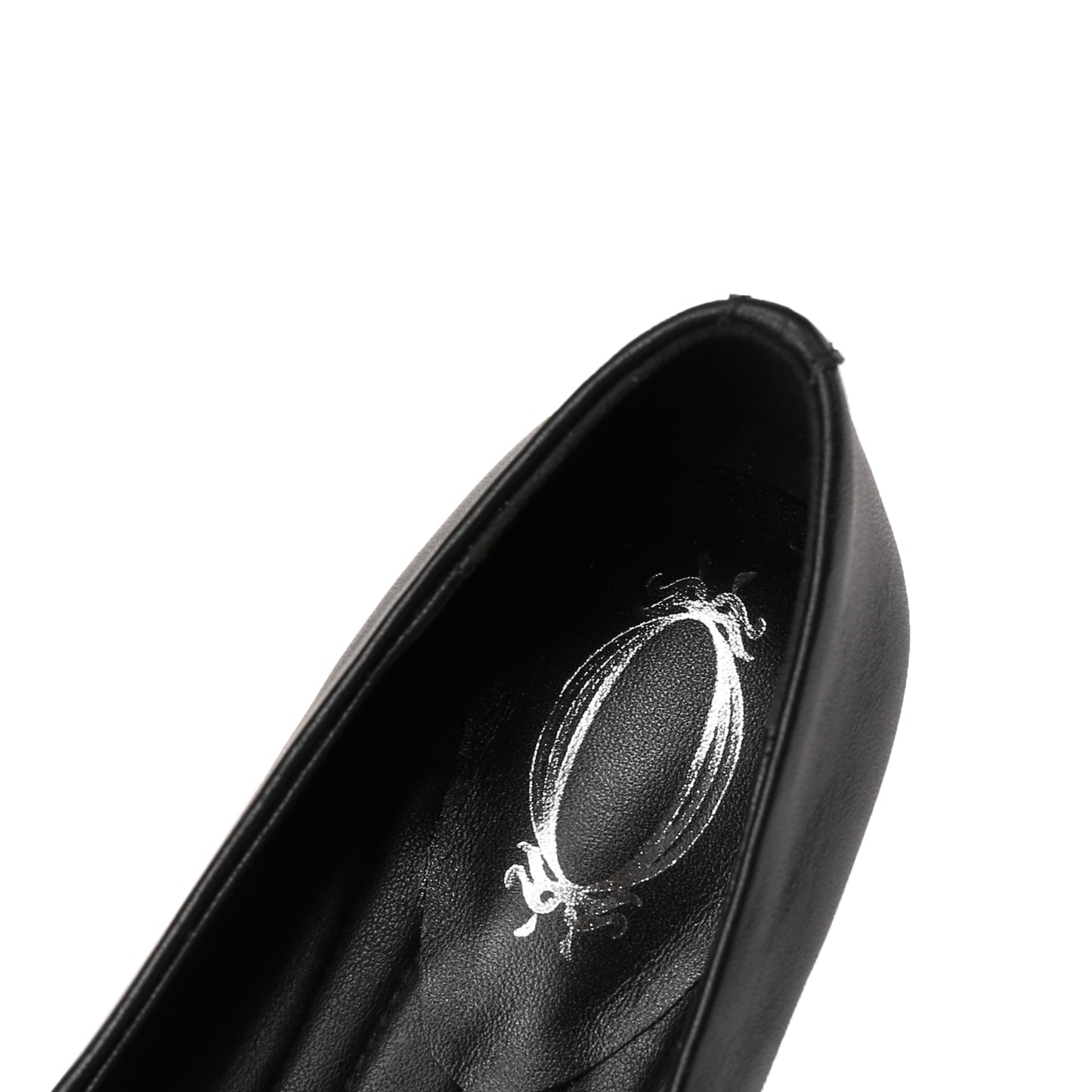 Nine Seven Women's Genuine Leather Square Toe Handmade Buckle Décor Casual Flat Shoes