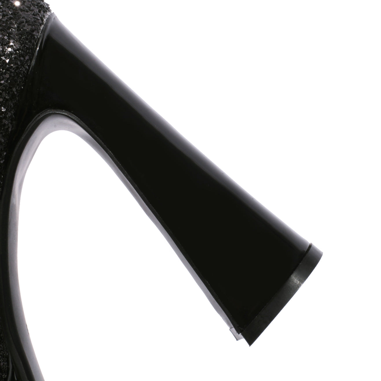 Nine Seven Leather Women's Handmade High Heel Platform Glitter Buckle Mary Jane Pumps Shoes