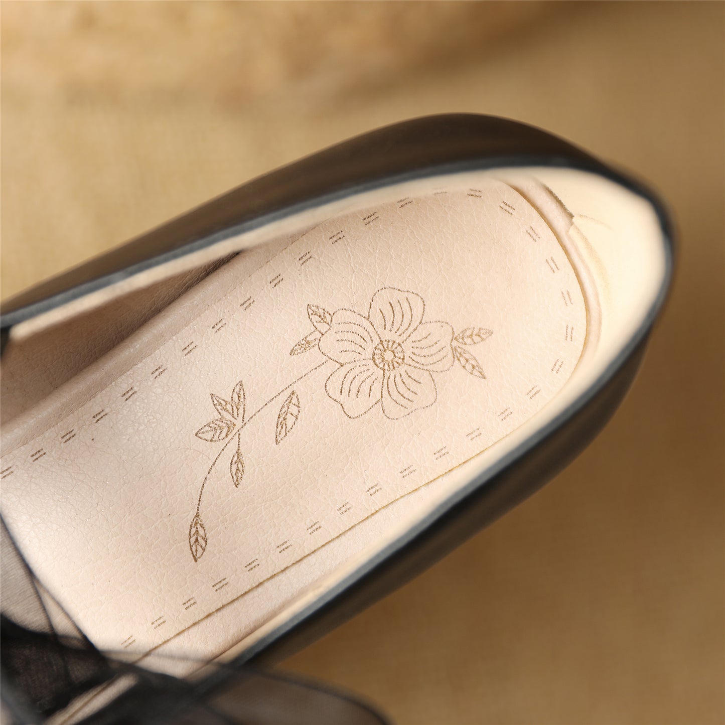 Nine Seven Women's Handmade Bowtie Lace Band Square Toe Comfortable Block Heel Weeding Pumps Shoes