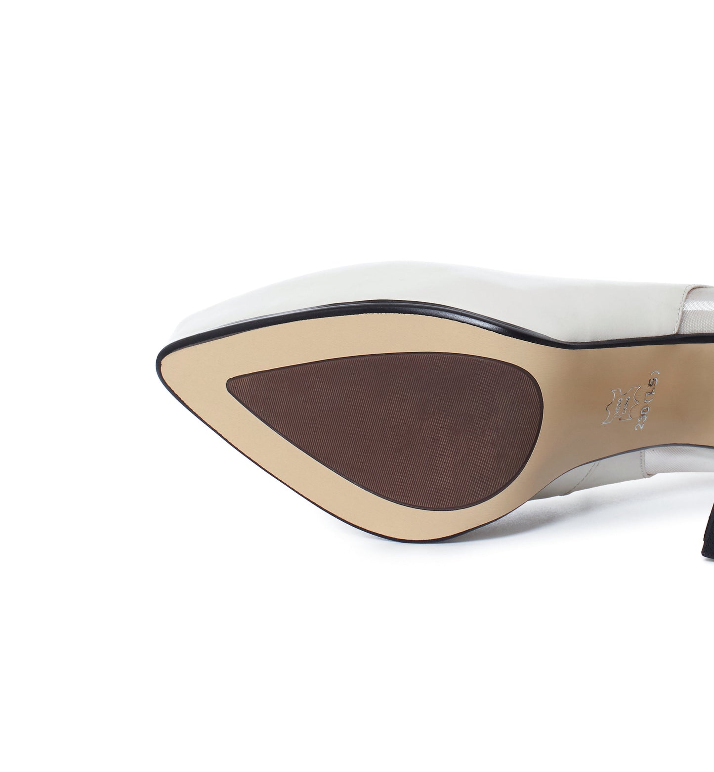 Nine Seven Women's Handmade Genuine Leather Sexy High Heel Platform Pointed Toe Glitter Pumps with Buckle and Pendant