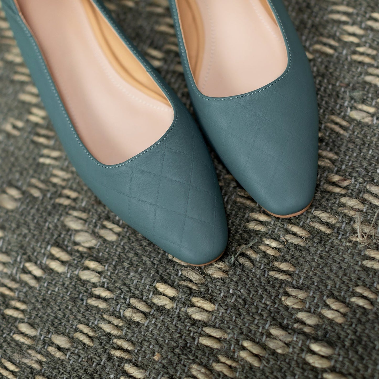 Nine Seven Women's Handmade Genuine Leather Comfortable Flat Loafer Shoes