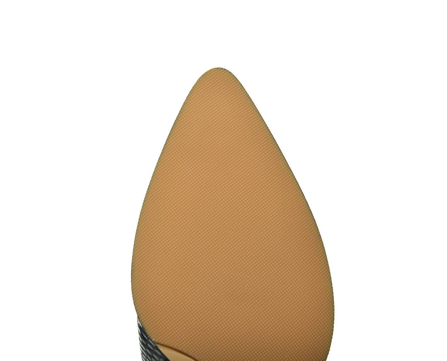 Nine Seven Handmade Women's Genuine Leather Printed Glossy Side Zipper Pointed Toe Mid Chunky Heel Ankle Boots