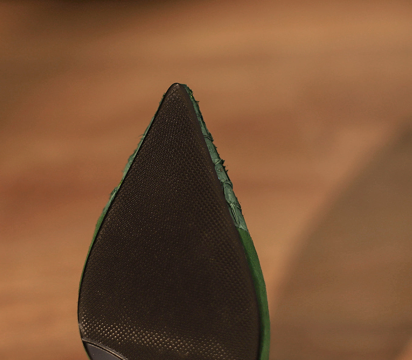 Nine Seven Women's Suede Leather Pointed Toe Handmade Stiletto Mid Heels Slip On Dress Pumps Shoes